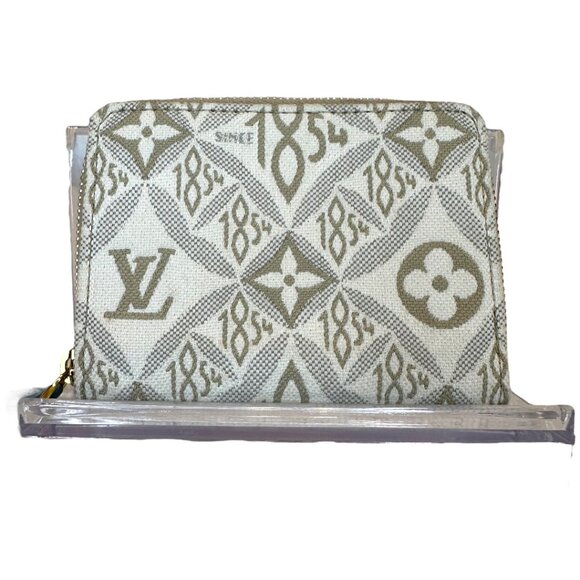 Louis Vuitton 1854 Canvas Zippy Coin Purse Wallet (NWOT) - Picture 6 of 9